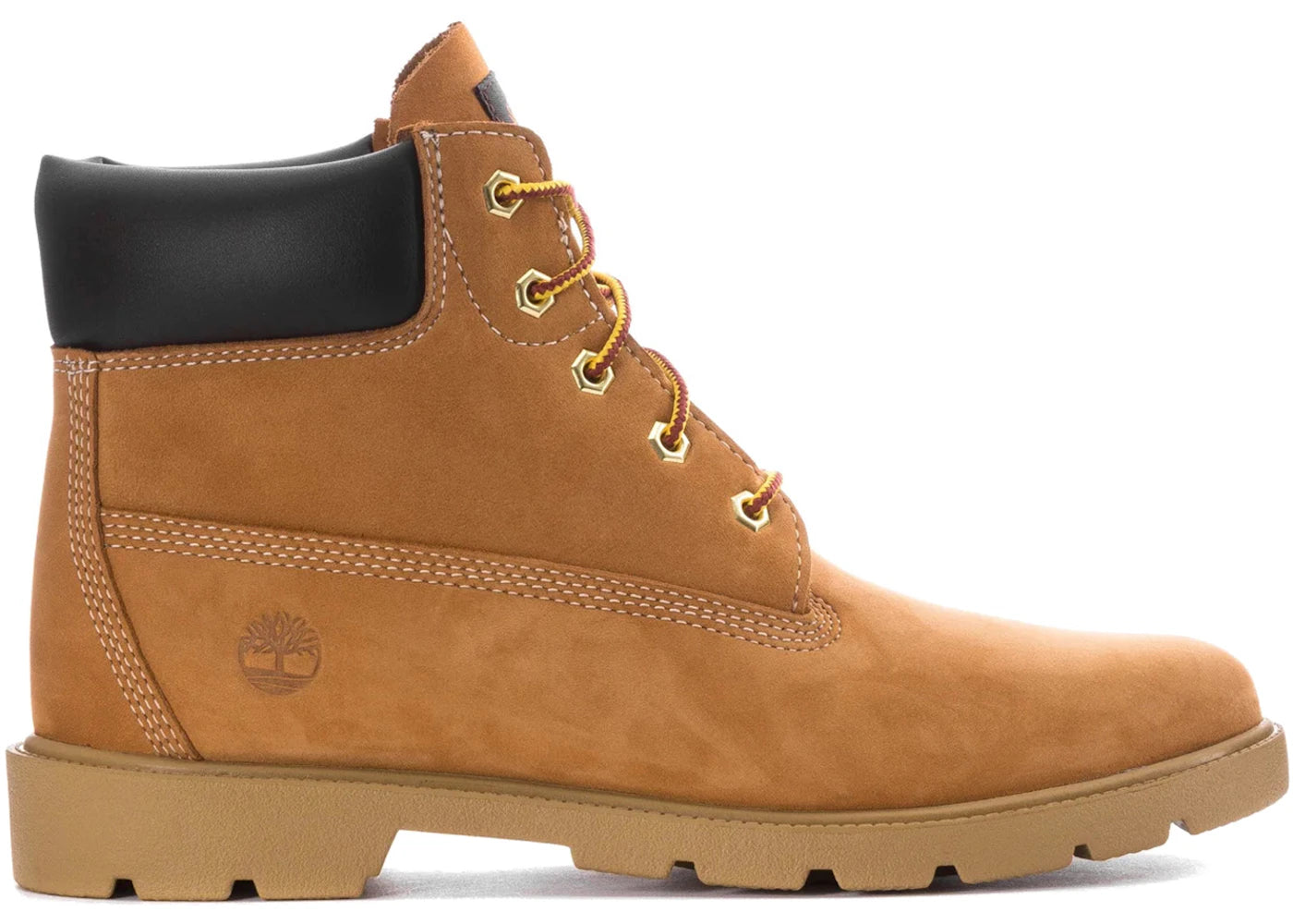 timberland 6" classic waterproof boot wheat mesh lining (gs)