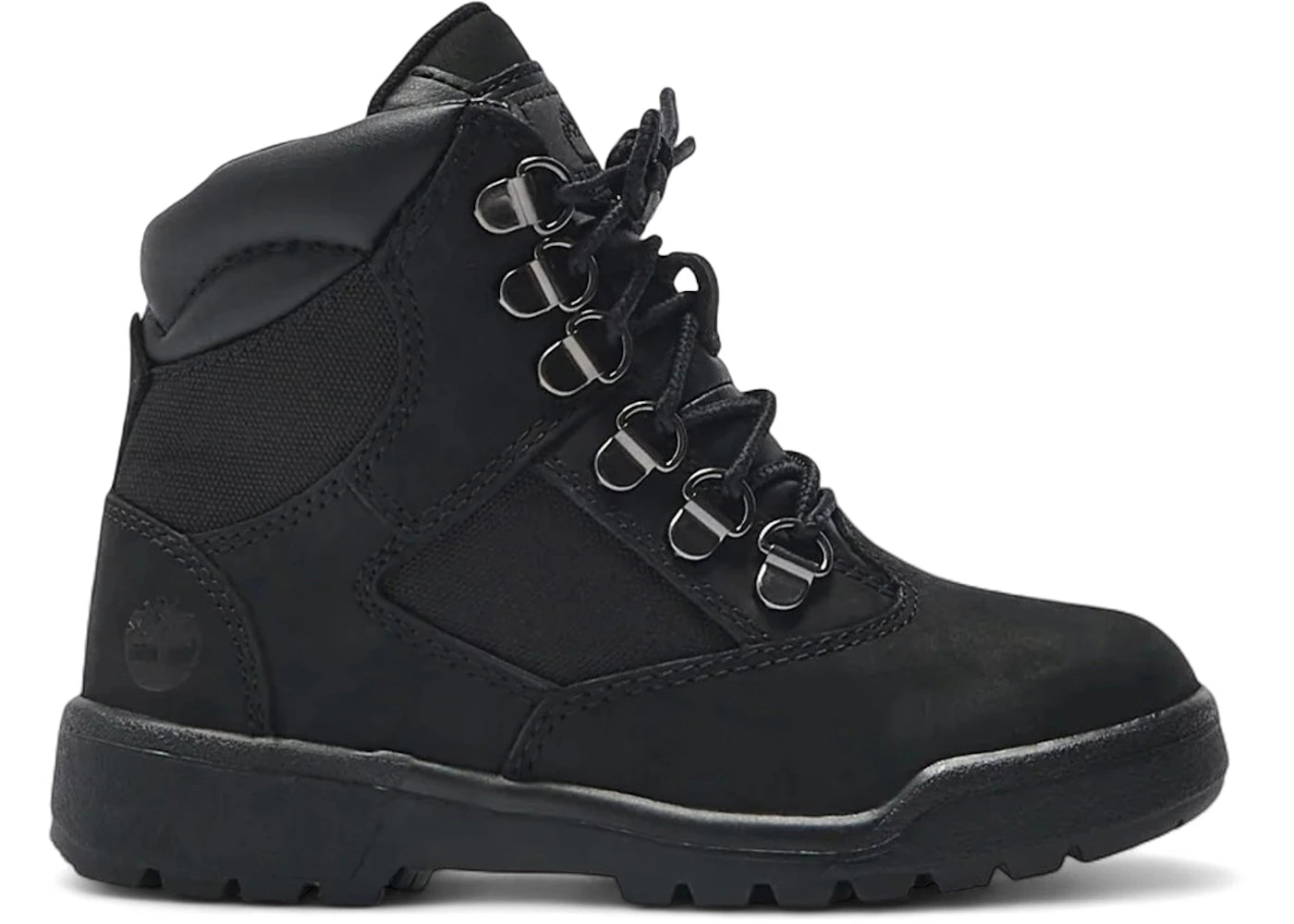 timberland 6" field boot black (ps)