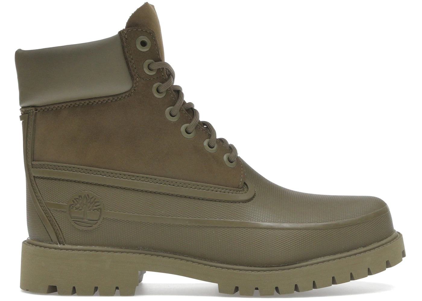 Timberland 6" Heritage Rubber Toe Boot Olive