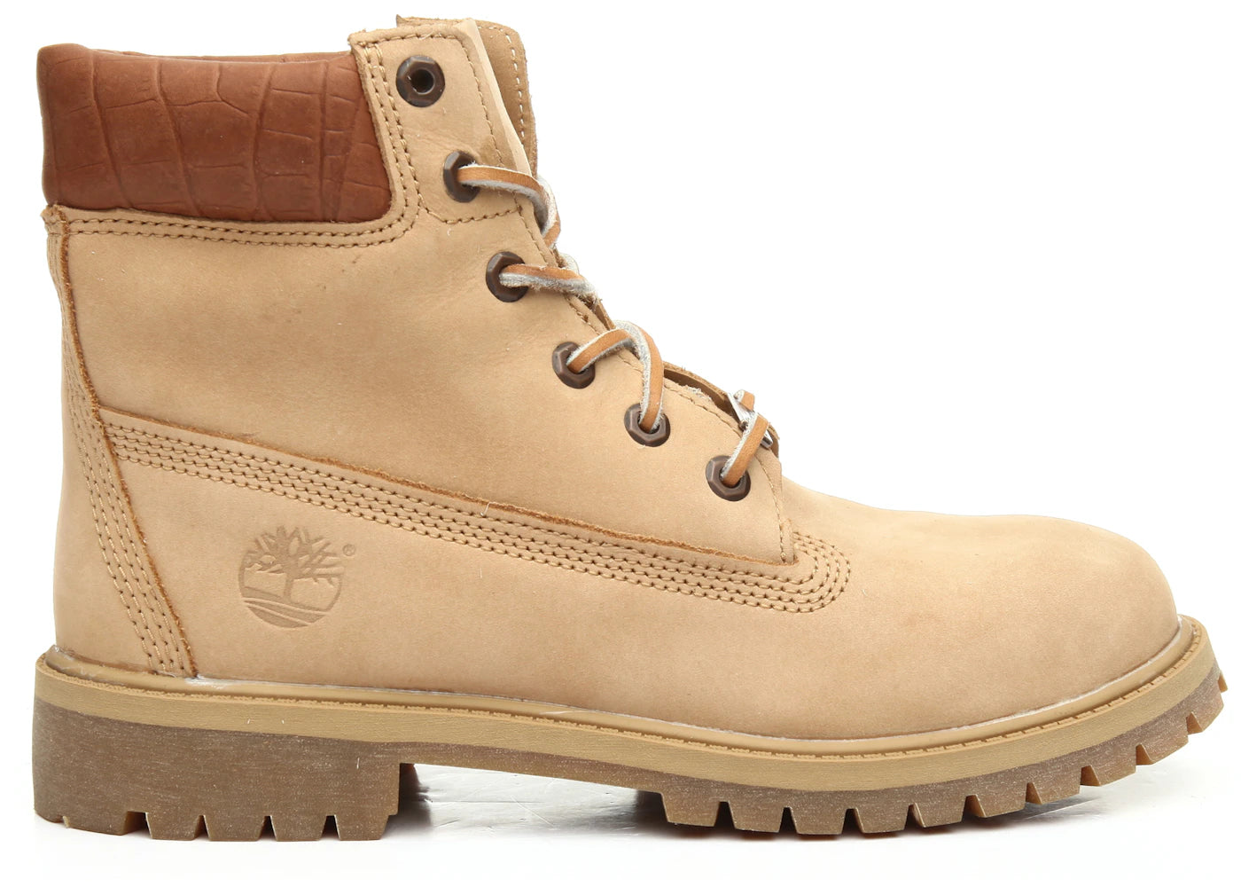 timberland 6" premium boot khaki (gs)