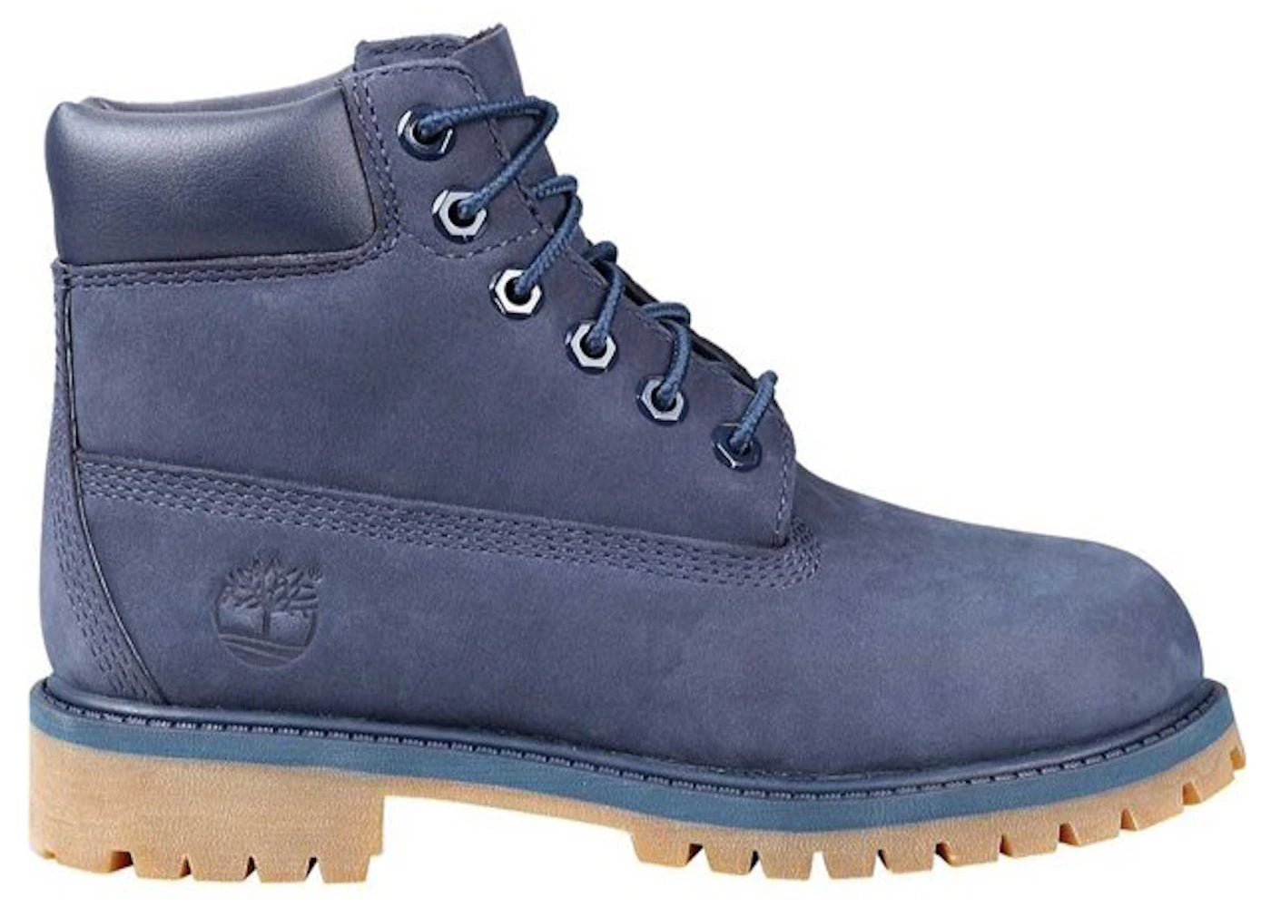 timberland 6" premium boot navy (ps)
