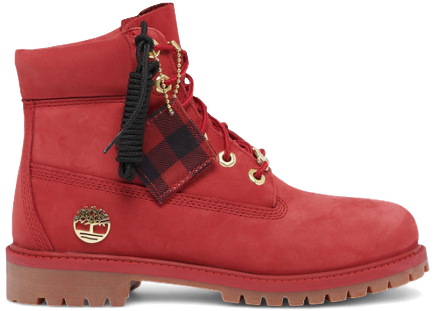 timberland 6" premium boot dark red (gs)