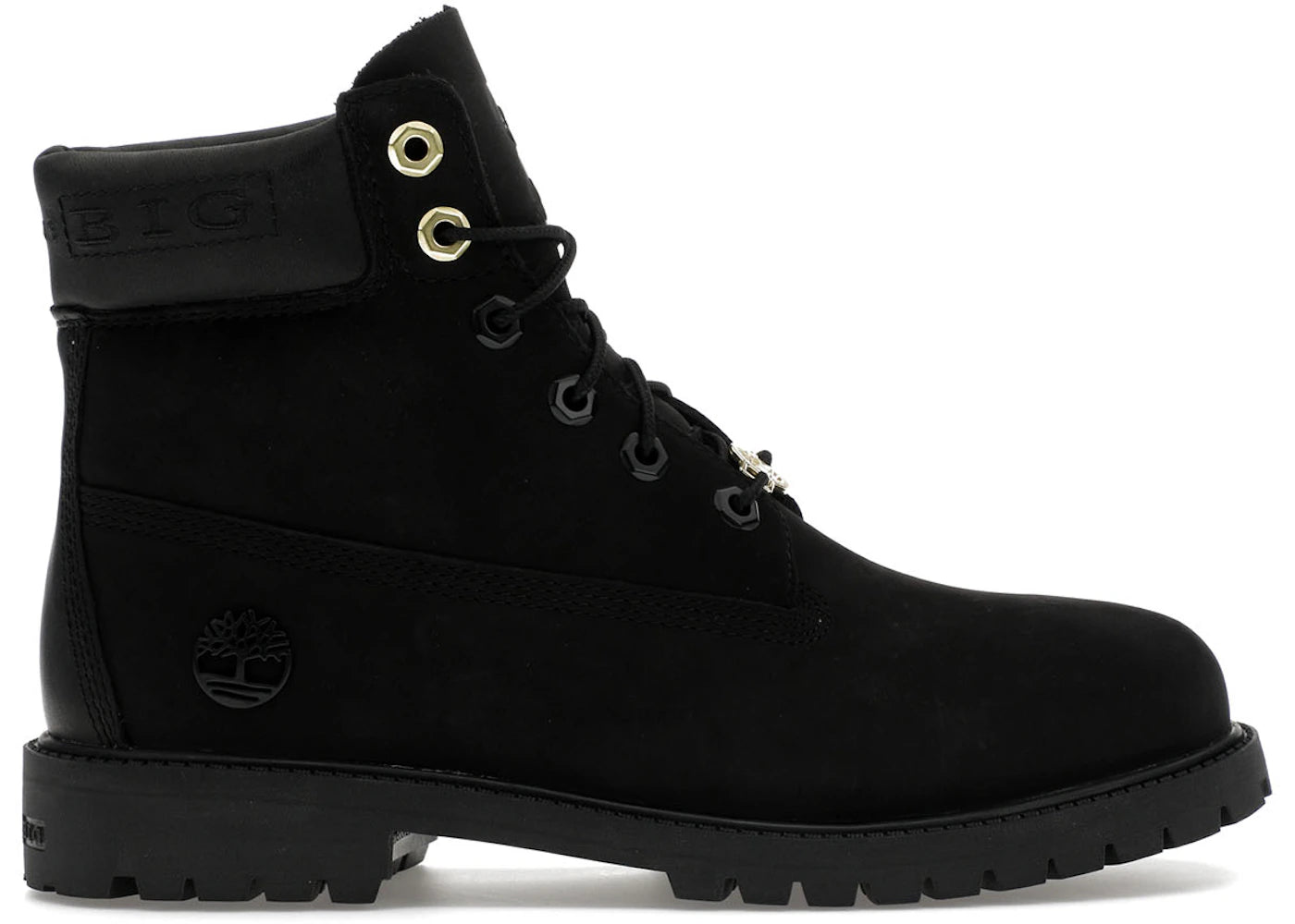 timberland 6" premium boot the notorious b.i.g. black (gs)