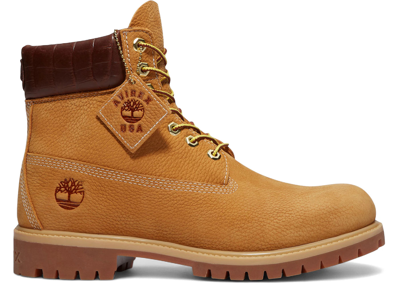 Timberland 6" Premium Waterproof Boot Avirex Wheat