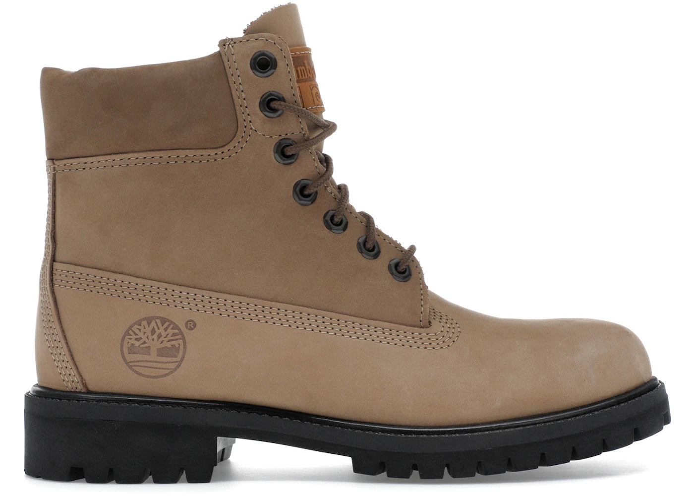 Timberland 6" Premium Waterproof Boot Beige Nubuck