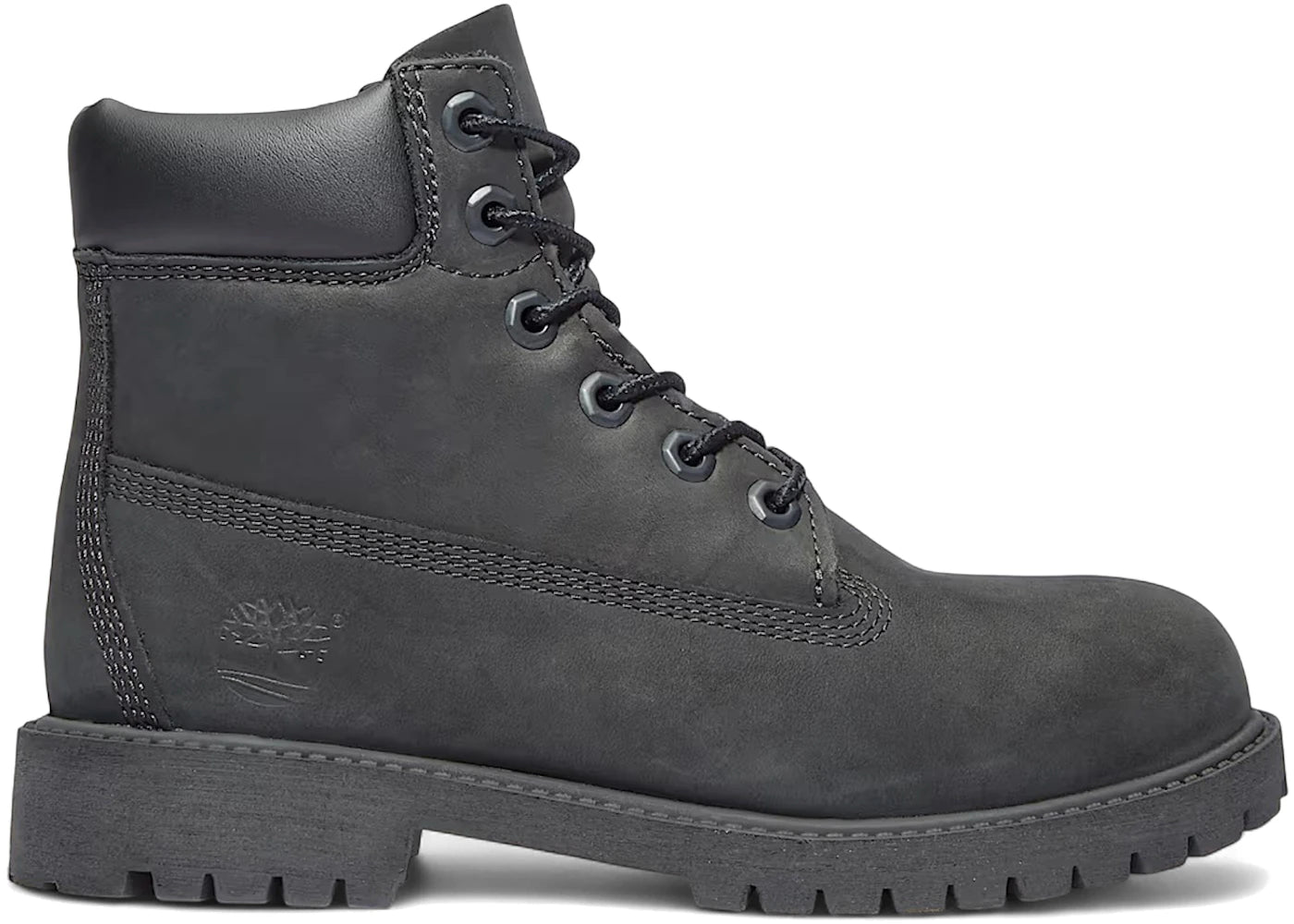 timberland 6" premium waterproof boot black (gs)