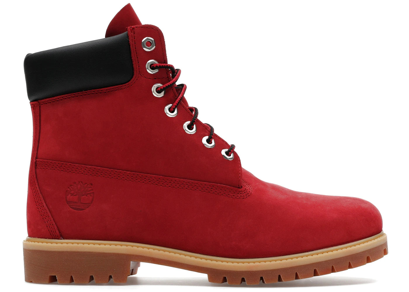 Timberland 6" Premium Waterproof Boot Dark Red Nubuck
