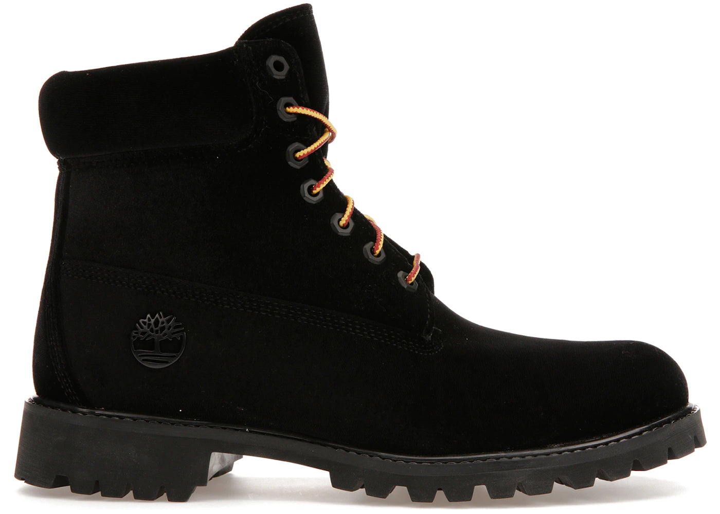 Timberland 6" Boot X Off White Velvet Black