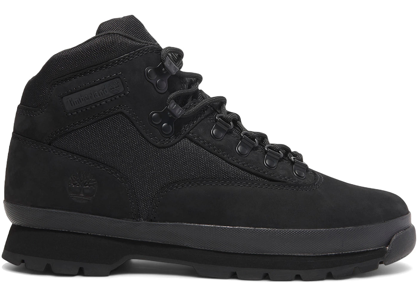 Timberland Euro Hiker Mid Lace-Up Boot Black