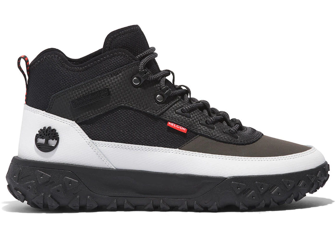 timberland motion 6 waterproof mid boot black white