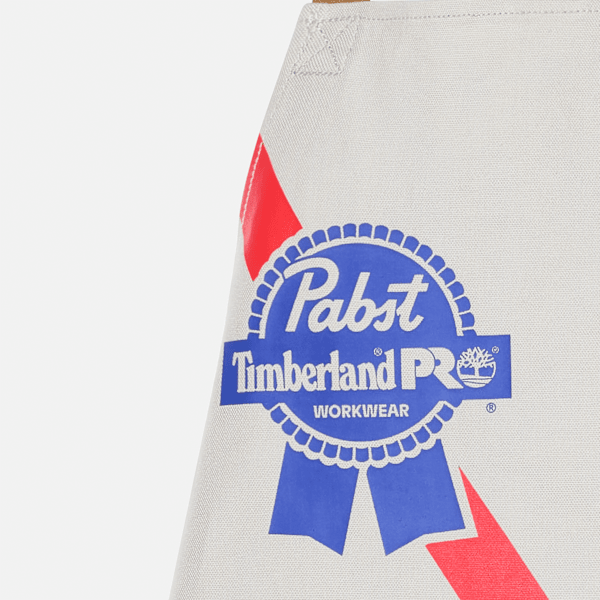 Timberland Pro And Pabst Blue Ribbon Apron Light Grey