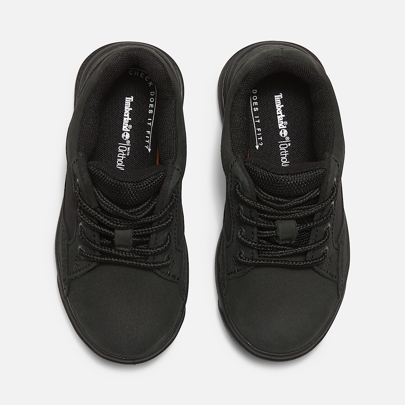 Timberland Toddler Allston Low Lace-Up Sneaker Black Nubuck