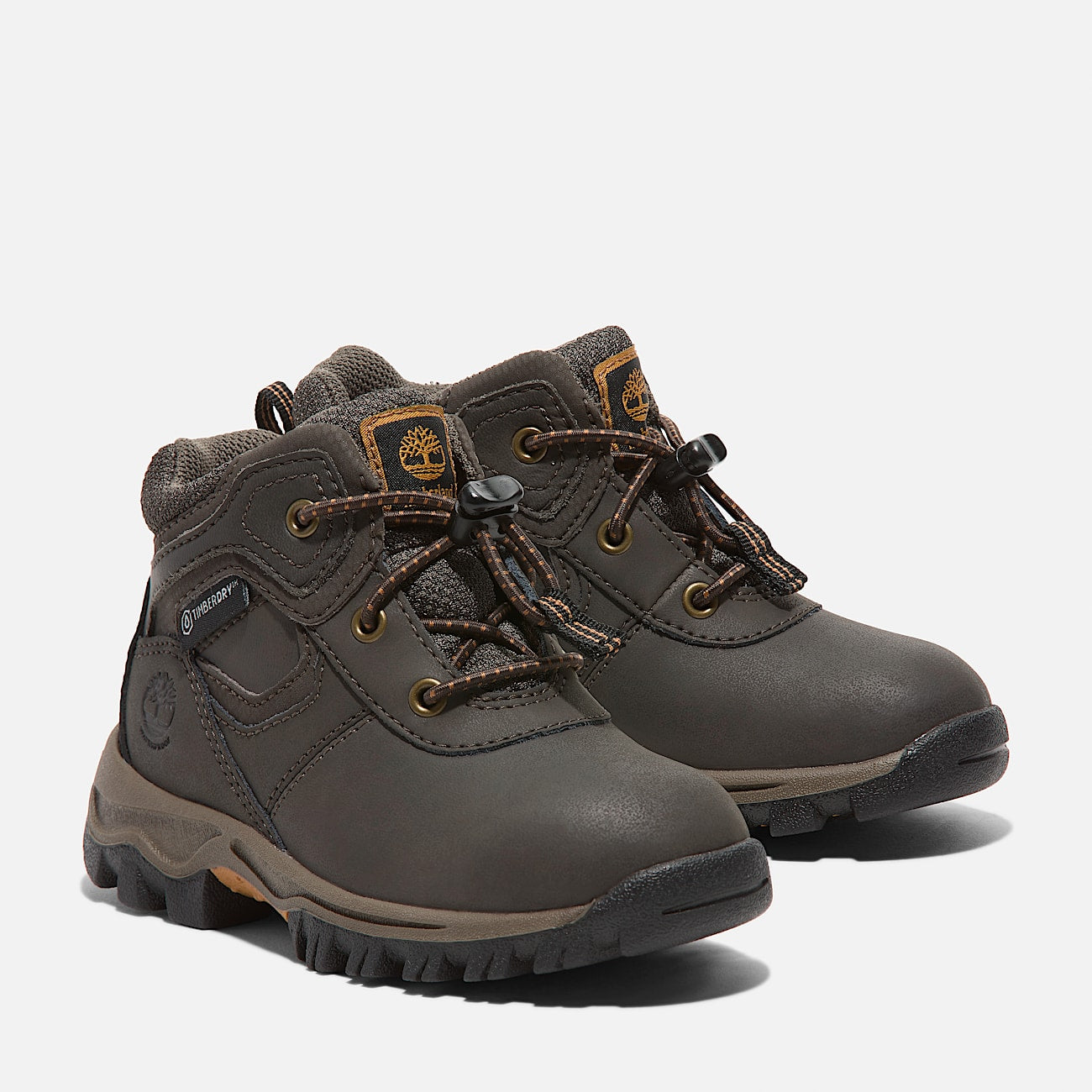 Timberland Toddler Mt. Maddsen Waterproof Mid Hiking Boot Dark Brown