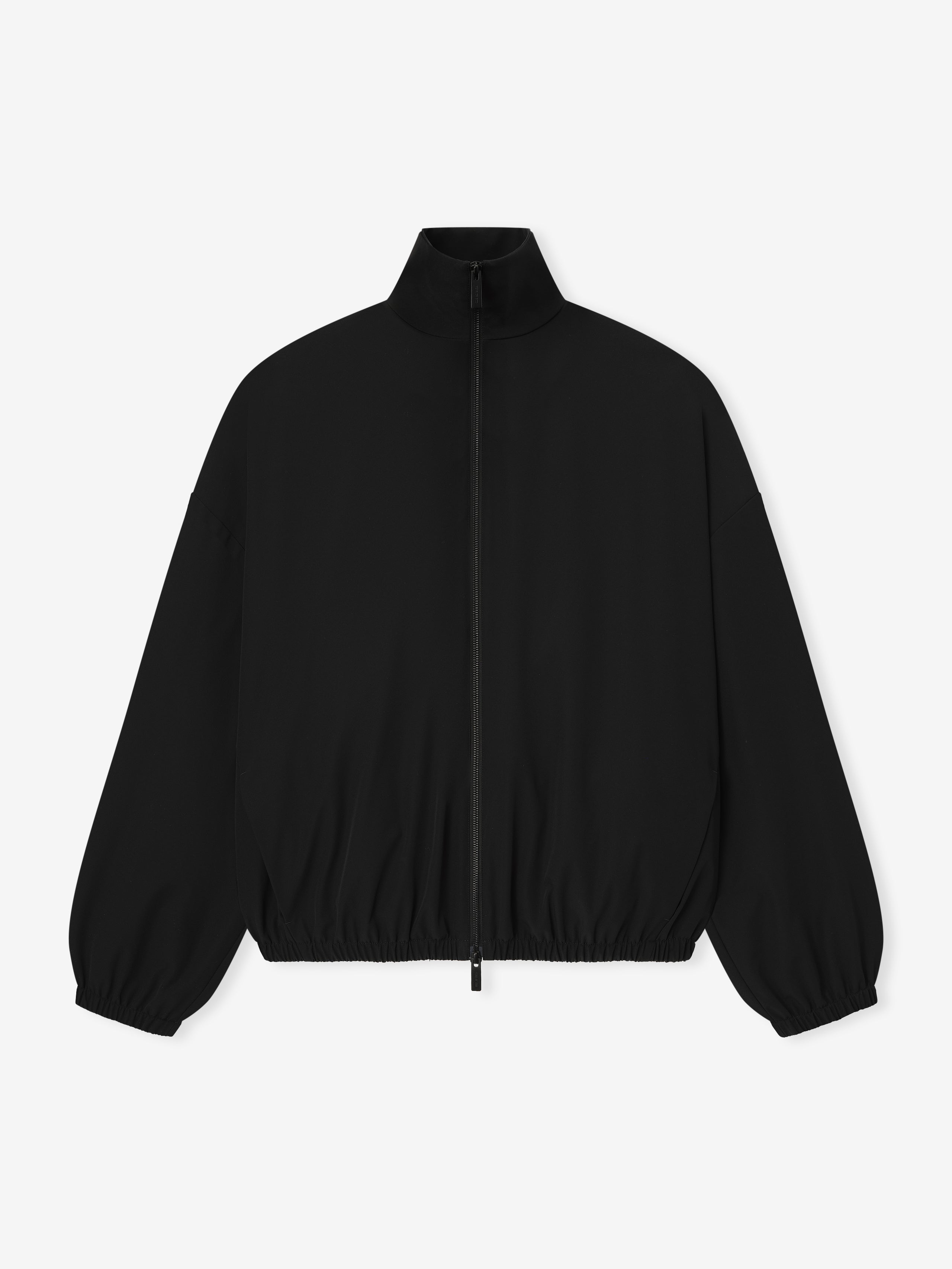 Essentials Nylon Track Jacket Black