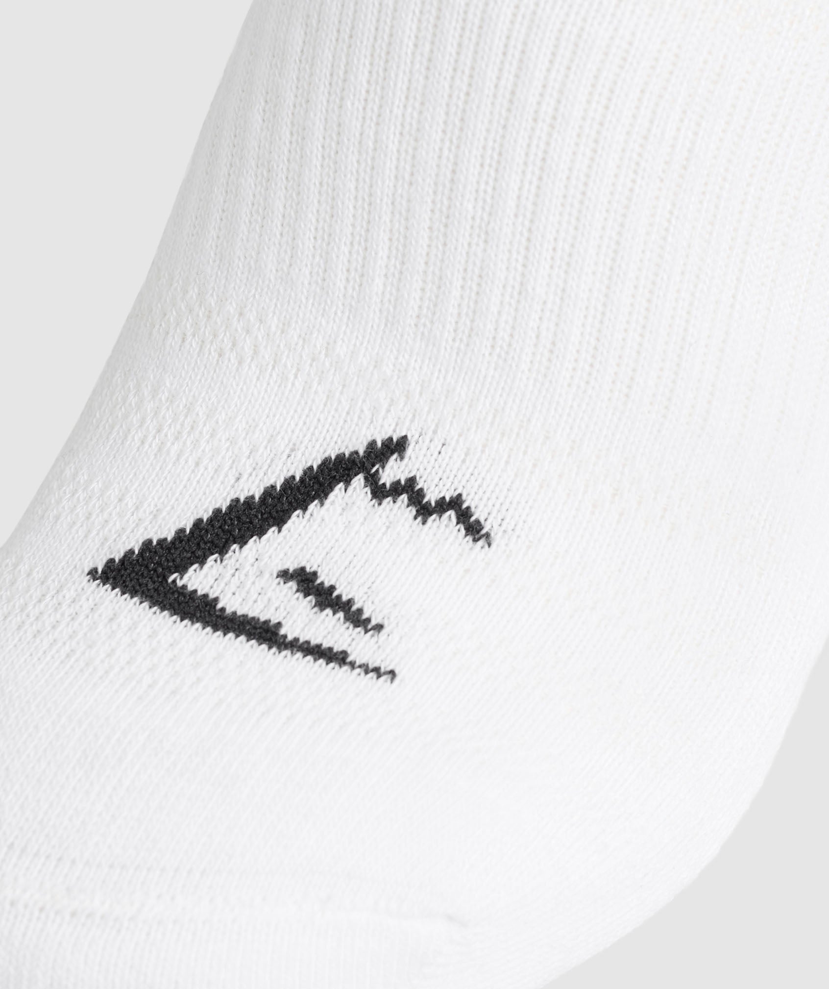 Gymshark Trainer Socks 3Pk White