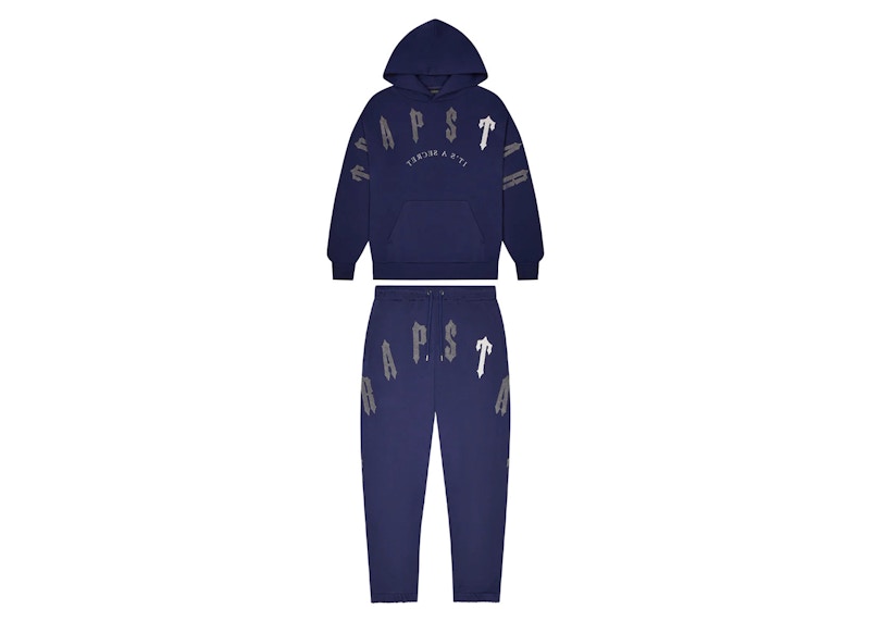Trapstar Irongate Arch Chenille 2.0 Tracksuit Navy