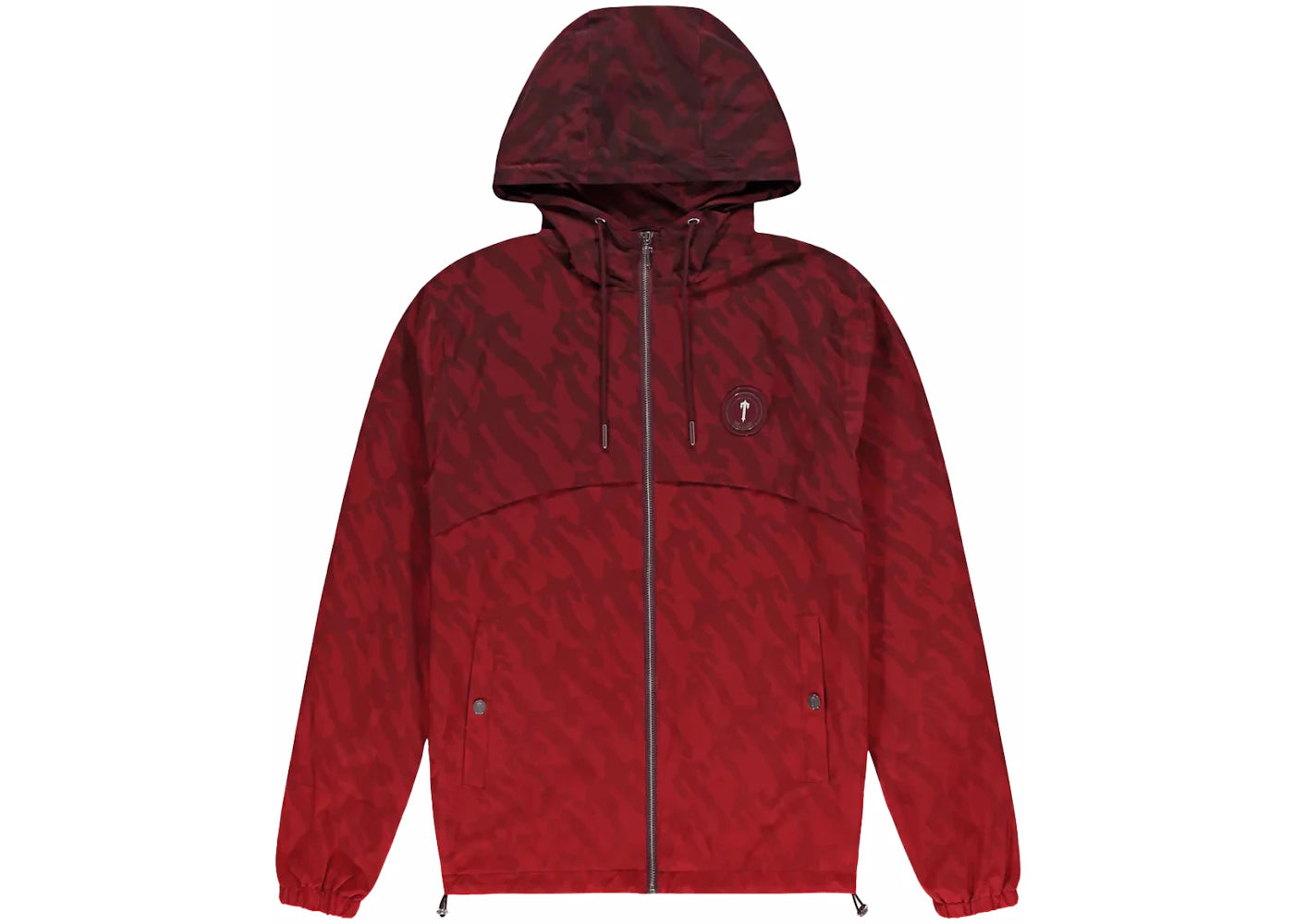 trapstar irongate t windbreaker red