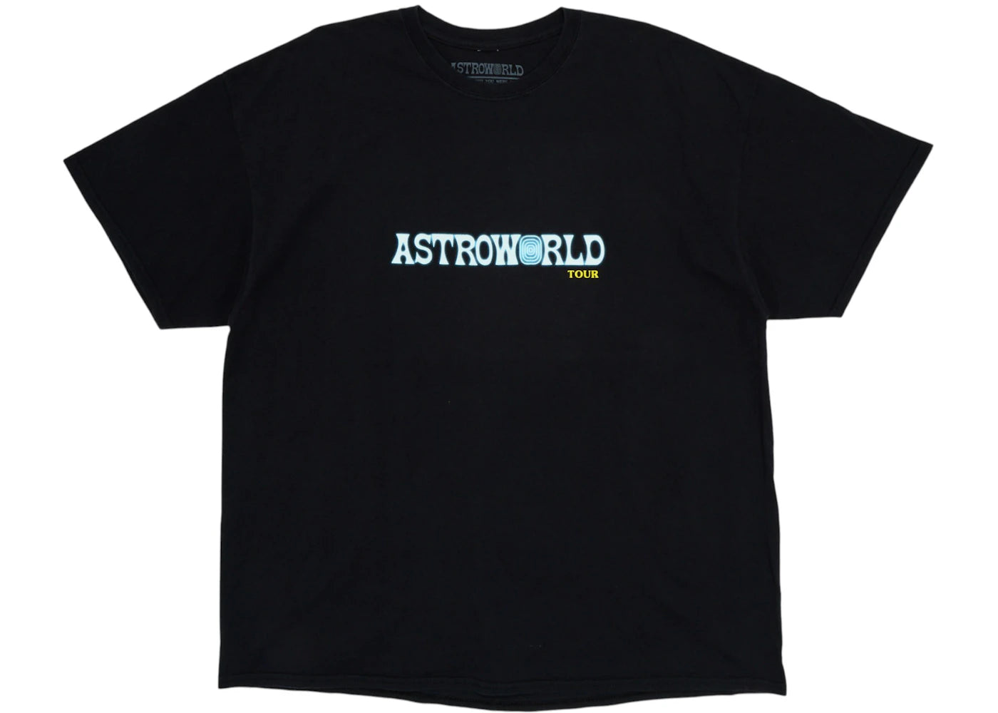 travis scott astroworld tour tee black