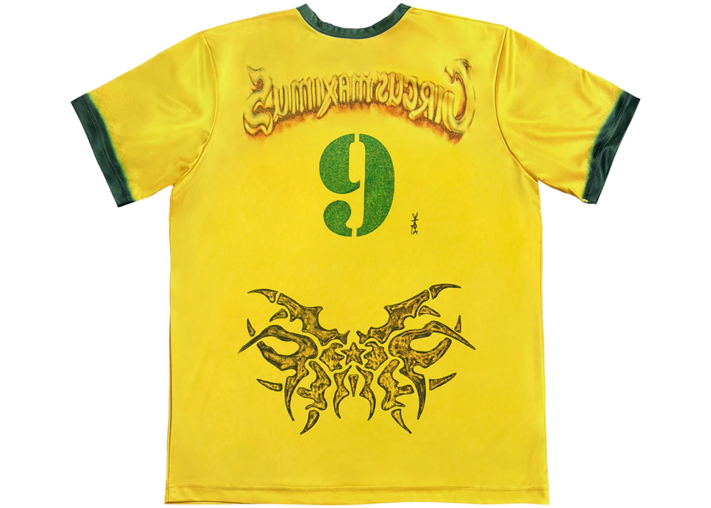travis scott brazil soccer jersey yellow