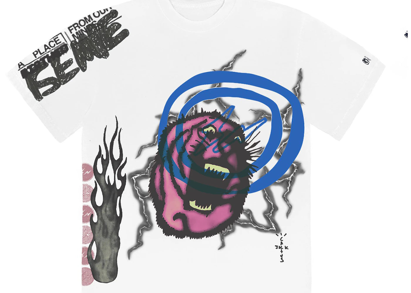 travis scott cactus jack for fragment sunrise tee white