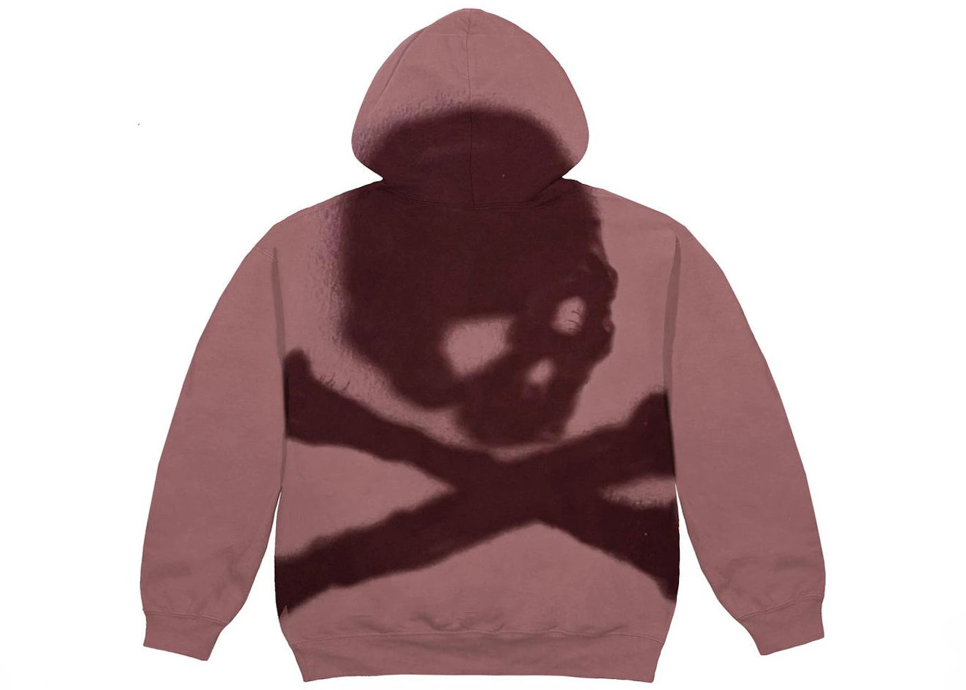 travis scott cactus jack for mastermind skull zip up hoodie washed red