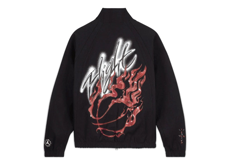 Travis Scott X Jordan Woven Jacket Black