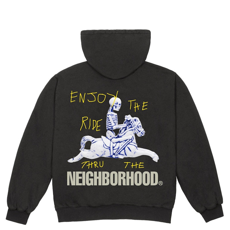 Travis Scott Cactus Jack X Neighborhood Carousel Hoodie Black