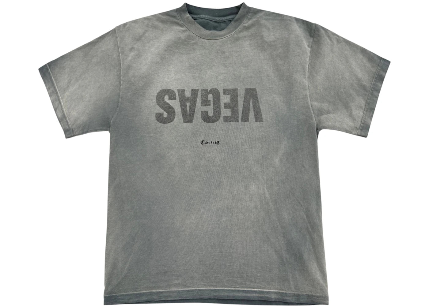 travis scott cactus vegas tee grey