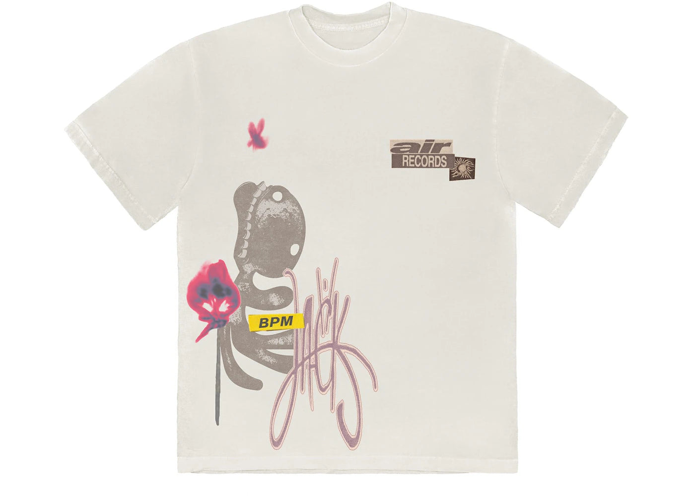 travis scott dream it t-shirt natural