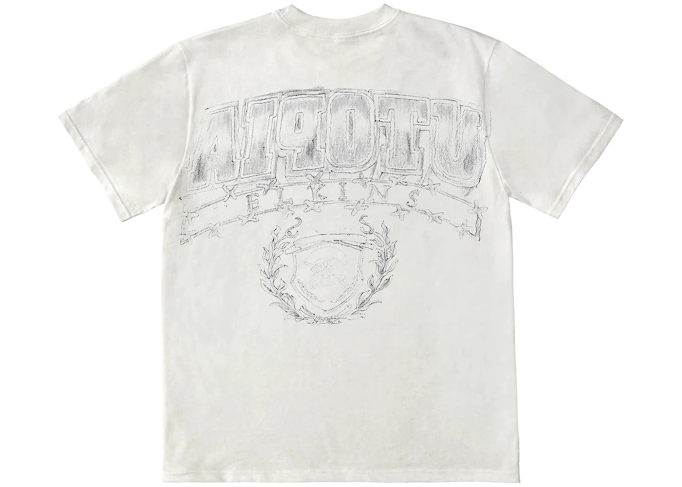 travis scott elkins hs t-shirt white