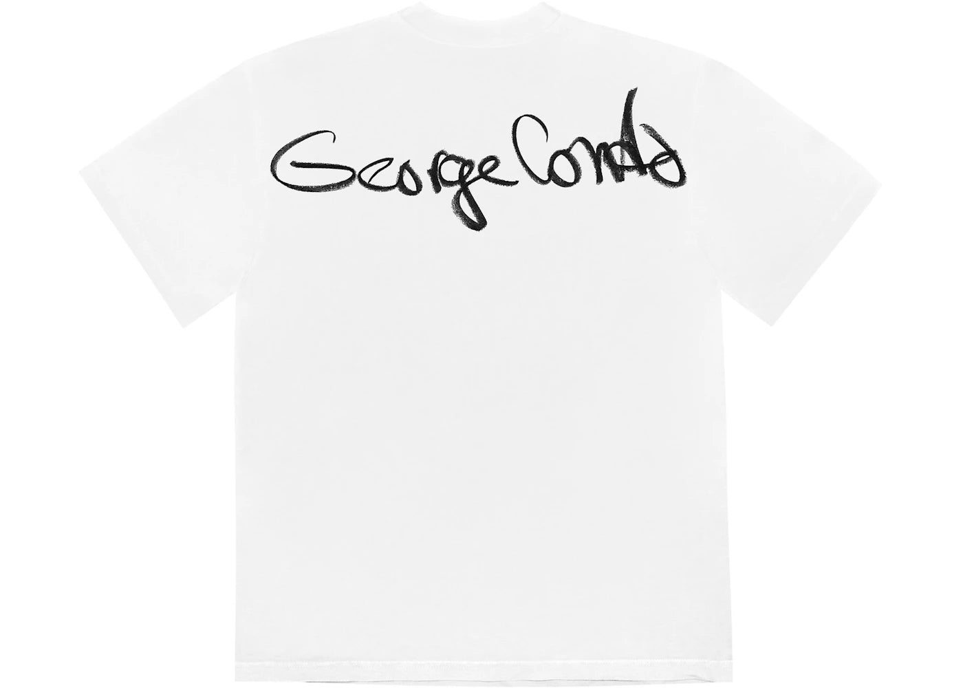 travis scott portrait of travis t-shirt black