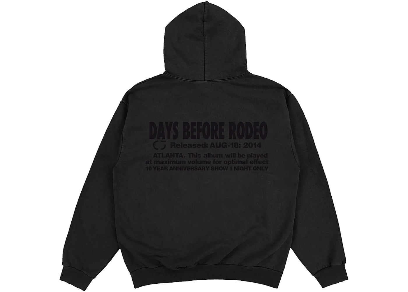 travis scott rodeo hoodie black