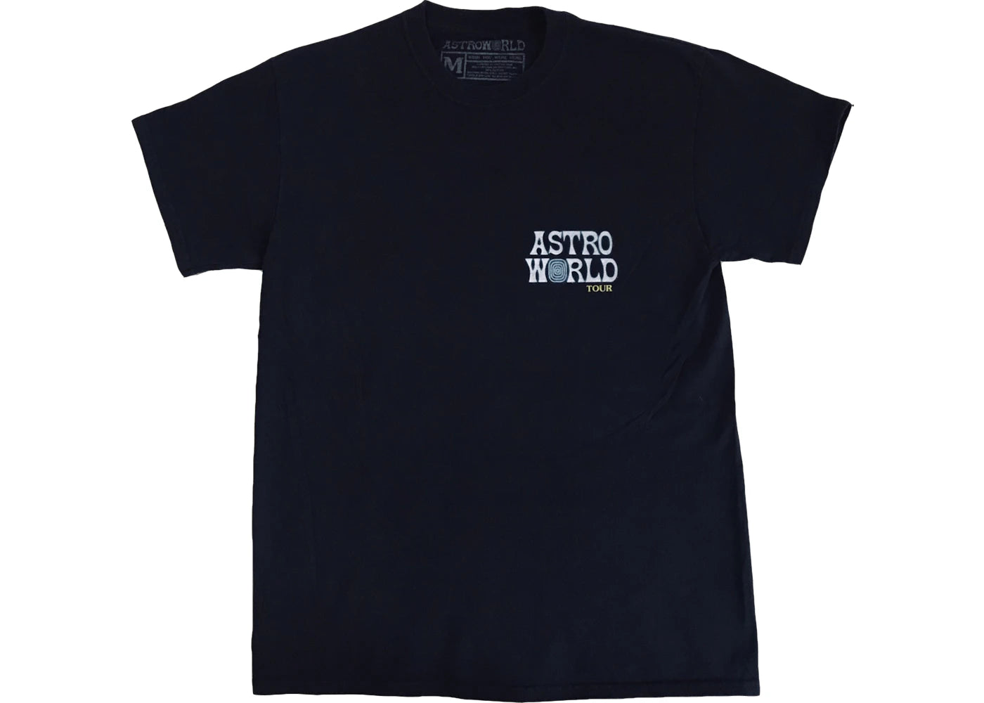 travis scott staff tee black