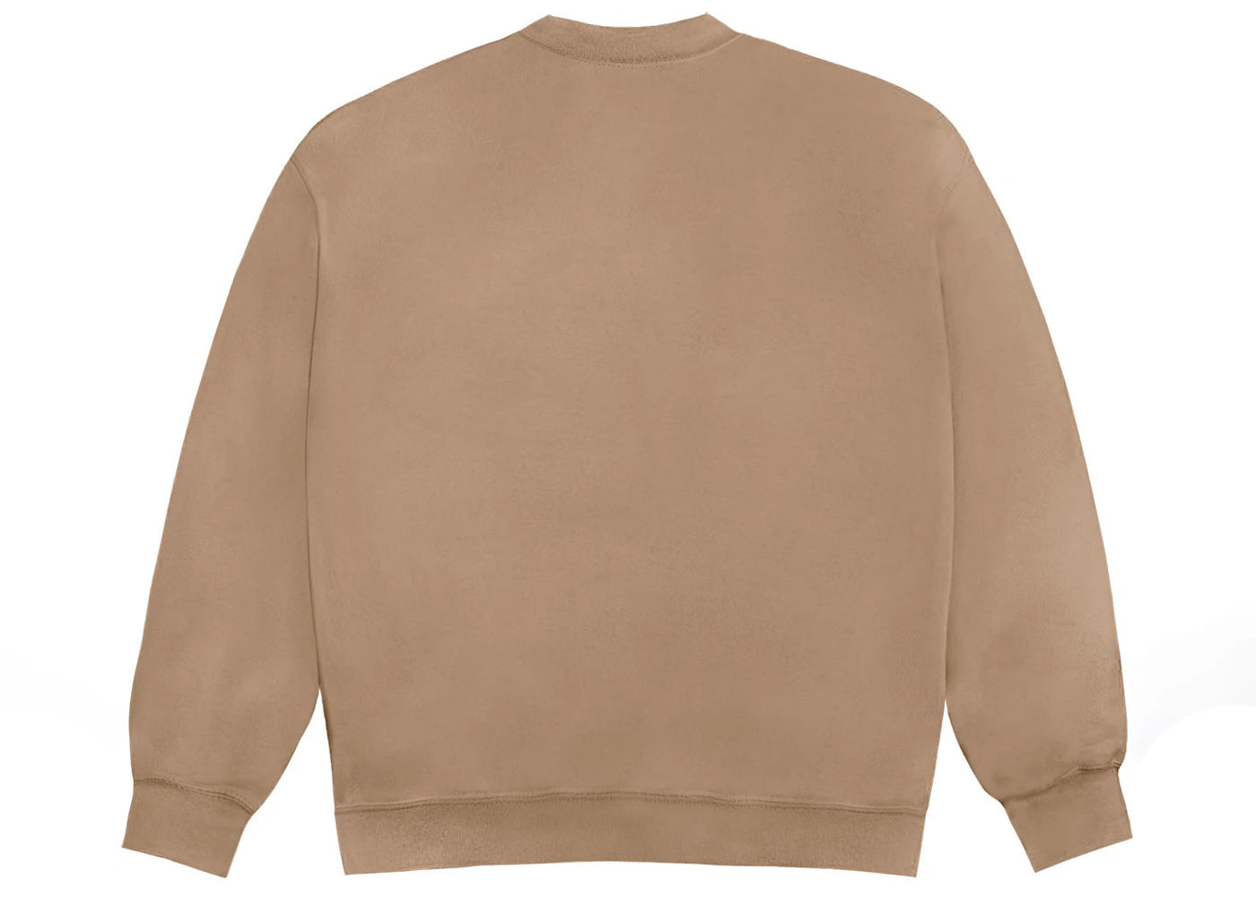 travis scott utopia a3 crewneck light brown
