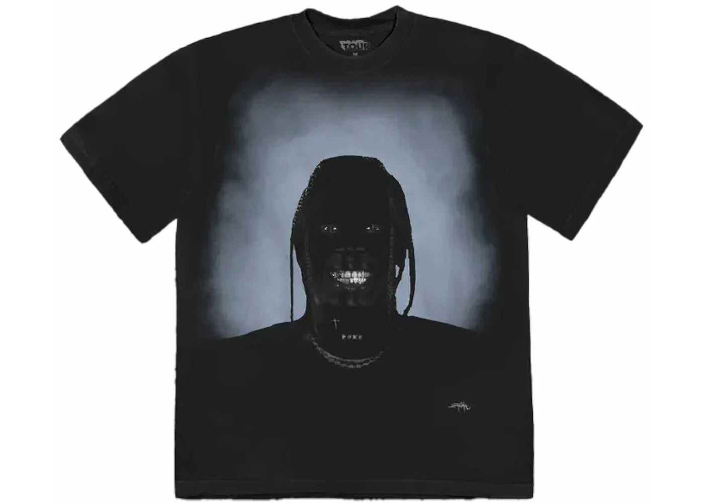travis scott utopia circus maximus 2023 tour tee black