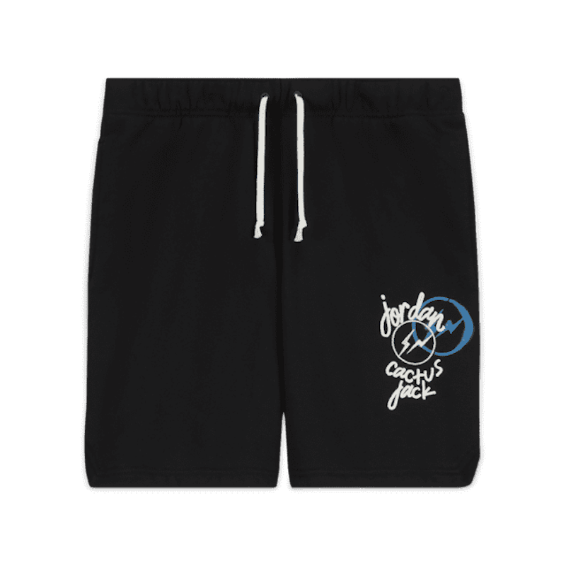 Travis Scott X Jordan X Fragment Shorts Black