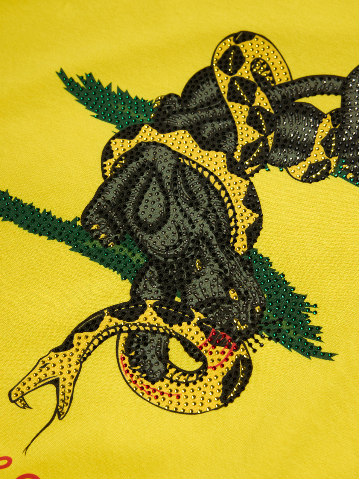 Denim Tears Tread All Over You Tee Yellow