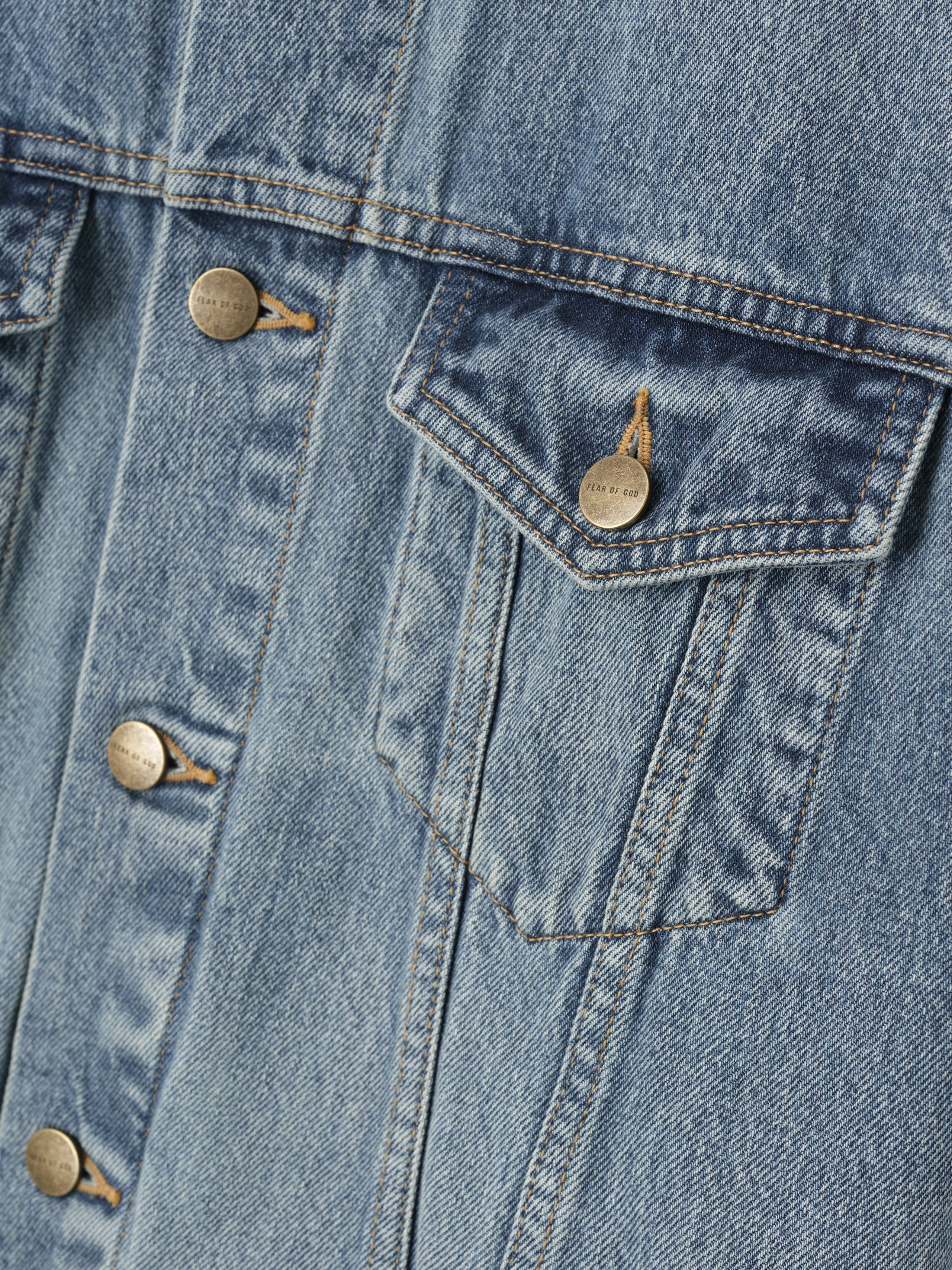 Essentials Denim Trucker Jacket Light Indigo