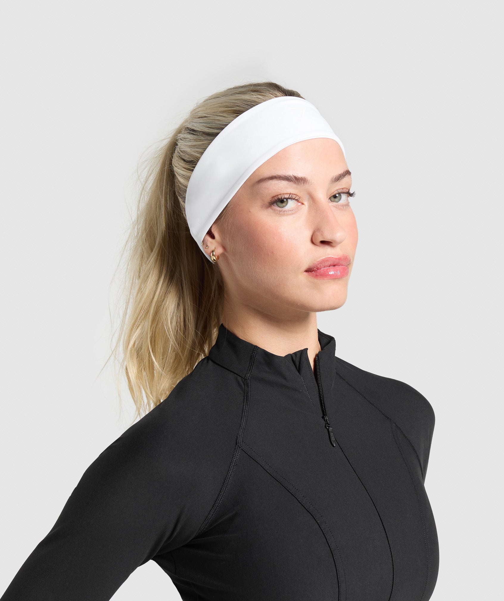Women's Gymshark Twist Headband White
