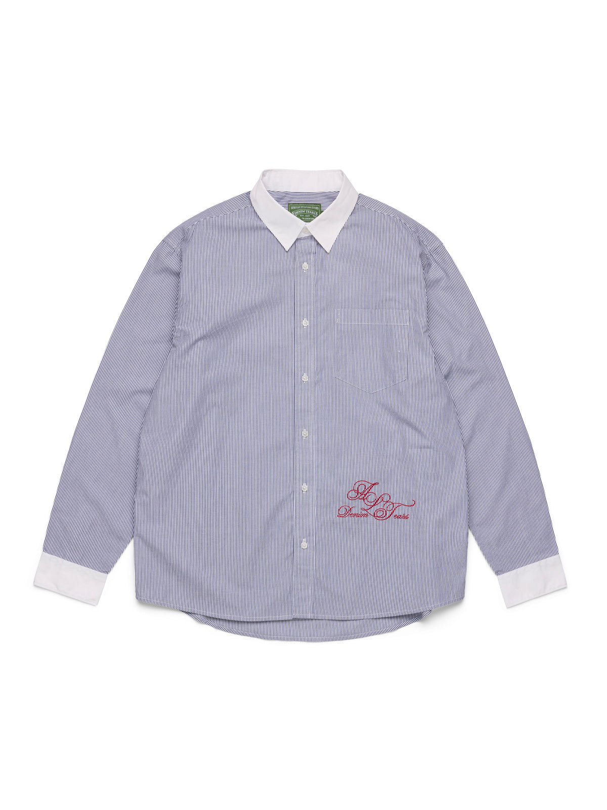 Denim Tears André Leon Talley Two-Tone Button-Up Shirt