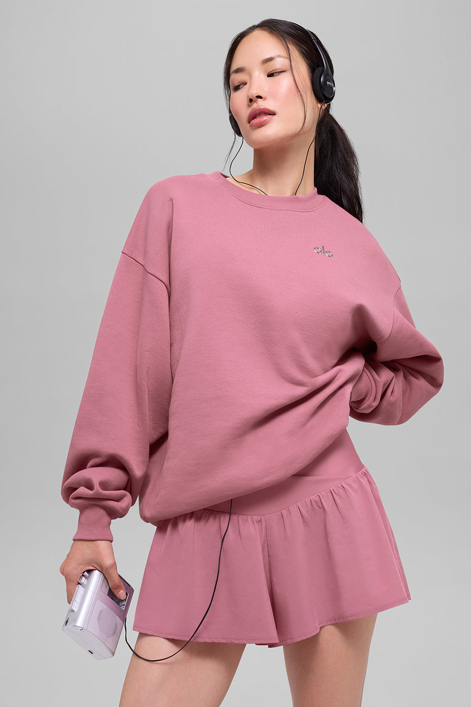 Alo Yoga Women'S Accolade Crew Neck Pullover