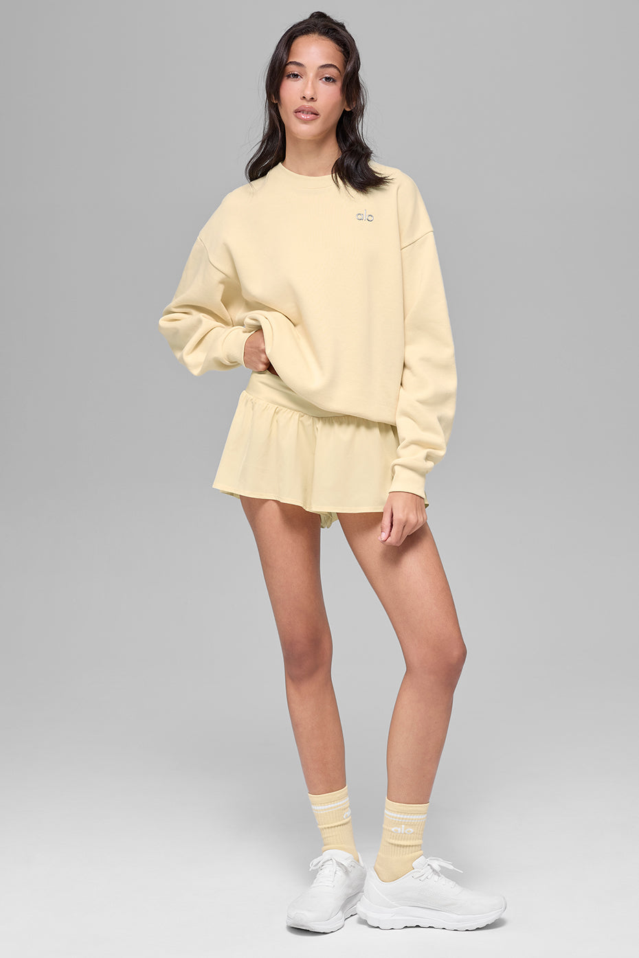 Alo Yoga Women'S Accolade Crew Neck Pullover