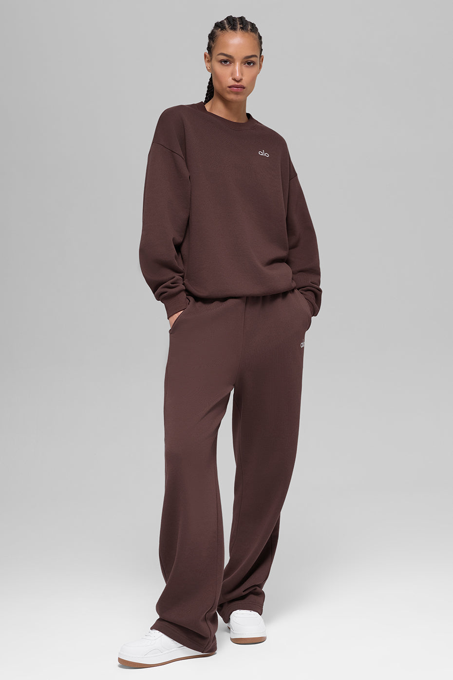 Alo Yoga Women'S Accolade Crew Neck Pullover