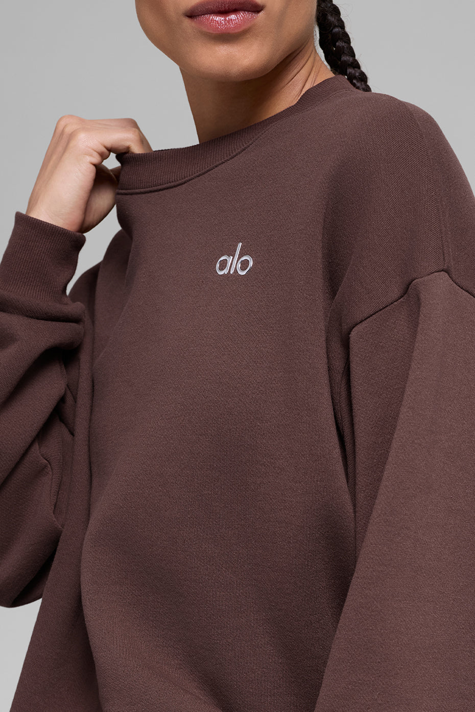 Alo Yoga Women'S Accolade Crew Neck Pullover