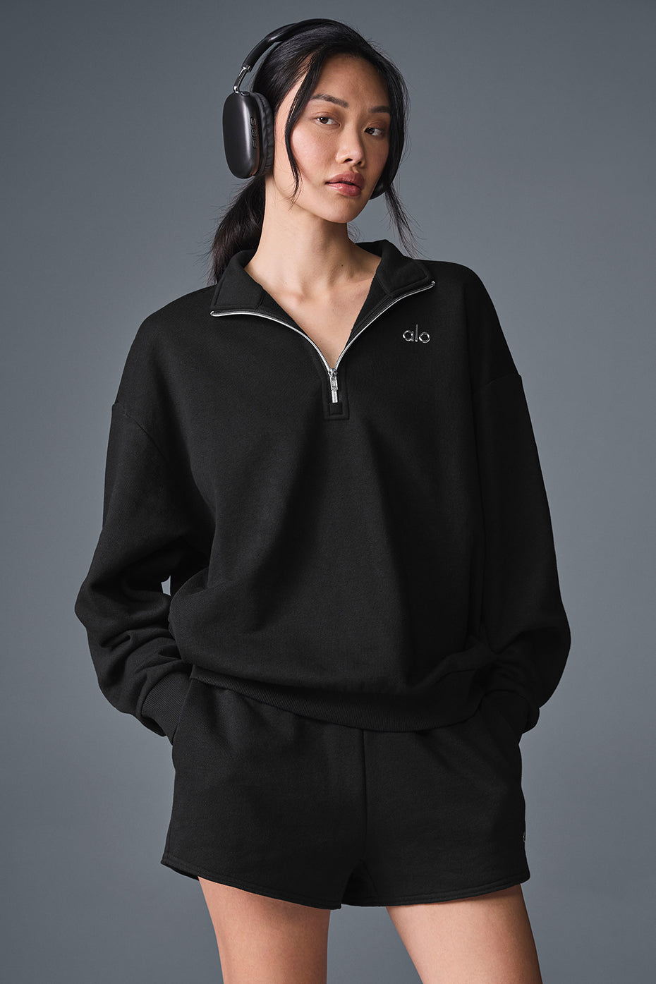 Alo Yoga Women'S Accolade 1/4 Zip Pullover