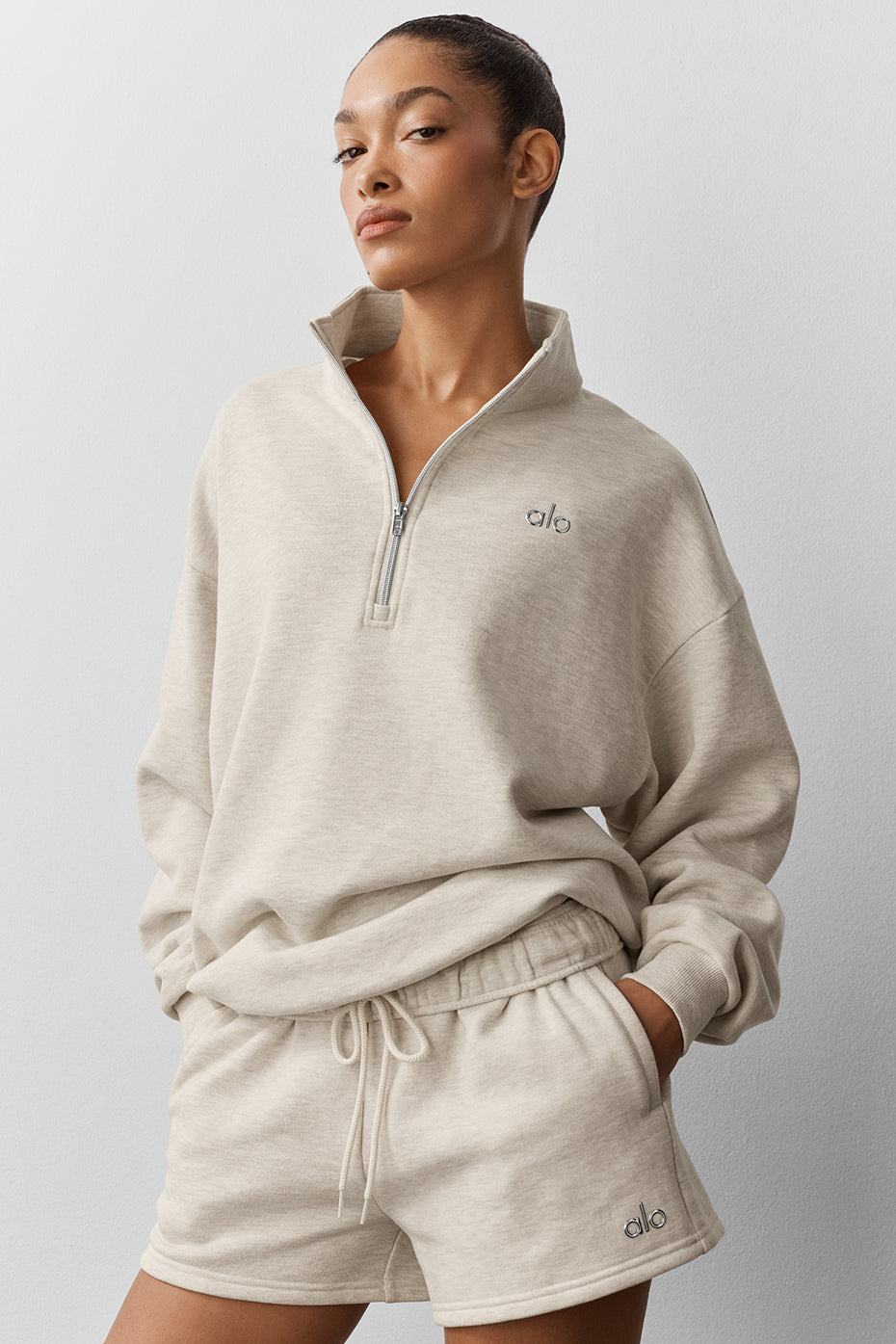 Alo Yoga Women'S Accolade 1/4 Zip Pullover