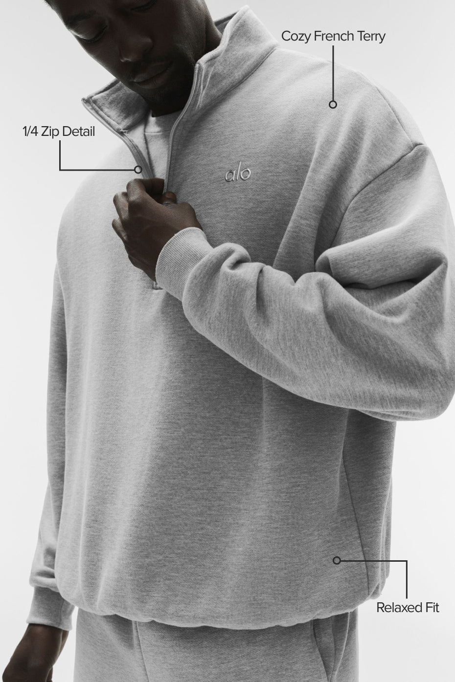 Alo Yoga Accolade 1/4 Zip Pullover