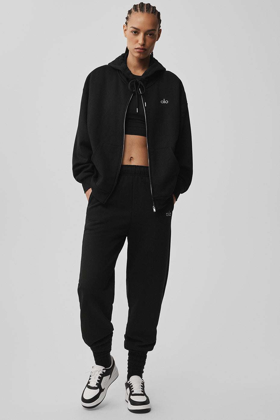 Alo Yoga Women'S Accolade Full Zip Hoodie