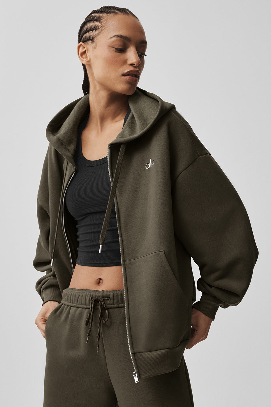 Alo Yoga Women'S Accolade Full Zip Hoodie