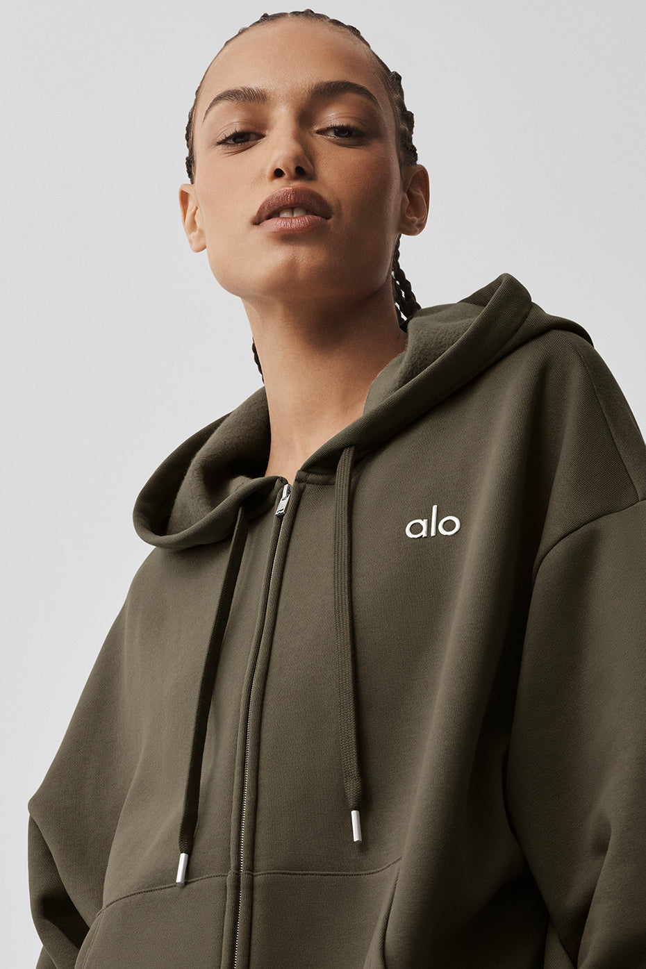Alo Yoga Women'S Accolade Full Zip Hoodie